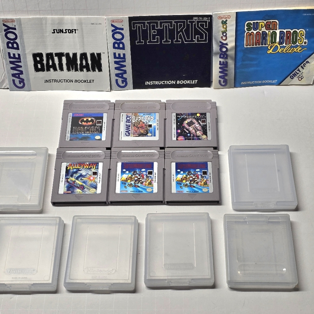 Lot Of 6 Nintendo Game Boy Games W/Clear Protectant Covers Untested "READ". - Picture 8 of 11